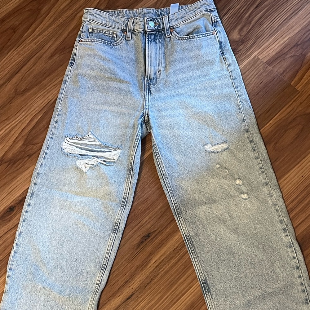 H&M loose straight jeans